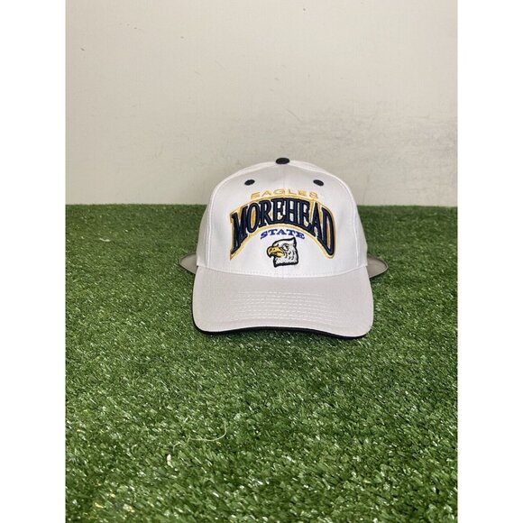 Morehead State Eagles hat cap snap back white new Y2K Retro Top of the World A - Picture 1 of 9